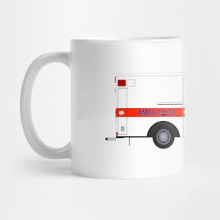 White Type III ambulance Mug